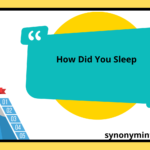 How Did You Sleep