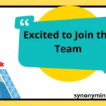 Excited to Join the Team