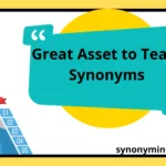 Great Asset to Team Synonyms