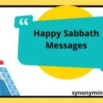 Happy Sabbath Messages