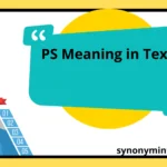 PS Meaning in Text